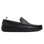 Mocassins Hommes en cuir noir 194 Hight Quality