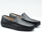 Mocassins Hommes en cuir noir 19D2 Hight Quality