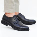 Chaussures en cuir noir Hight Quality Classique 01