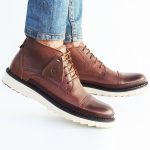 bottines homme en cuir tabac 1246 semelle Ultra légère 1246