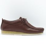Chaussures wallabies Hight Quality en cuir marron 158