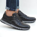 espadrille cuirel TRK noir