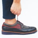 Chaussures Richelieu en cuir multicolor Hight Quality 1083bz