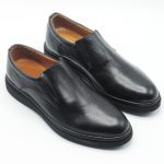 Chaussures SLIP-ON 274 Hight Quality en cuir grainé noir