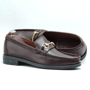 Chaussures À boucle en cuir NOIR ITA4