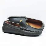 MOCASSIN Hommes en Cuir gris KH254
