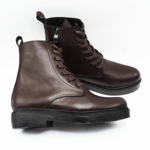 bottines femme en cuir marron 446m